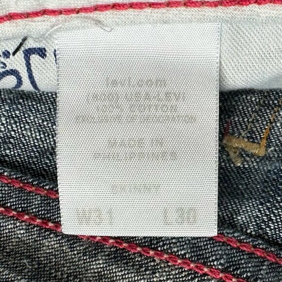 LEVI'S Red Collection Jeans Mens 31 x 30 Skinny Dark Washed Denim Cotton Blue - Picture 9 of 12